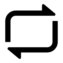 Repeat 2 Line Icon, repeat,line,media