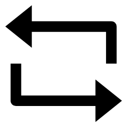 Repeat Fill Icon, repeat,arrows,fill icon