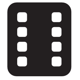 Filmstrip Icon, filmstrip,video,timeline