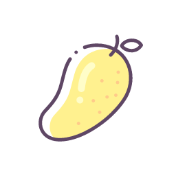 Dried Mango Icon, dried mango,dried fruit