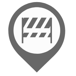 Interdiction Map Marker (Gray) Icon, interdiction,gray marker