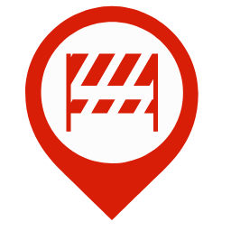 Interdiction Map Marker (Red) Icon, interdiction,red marker