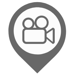 Monitoring Map Marker (Gray) Icon, monitoring,gray marker