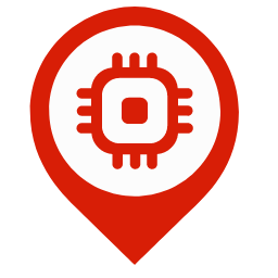 Terminal Map Marker (Red) Icon, terminal,red marker