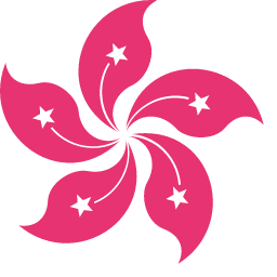 Hong Kong-Macau Emblem Icon, Hong Kong-Macau,emblem,pink