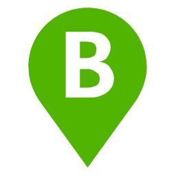 Location Marker B Icon, location,marker,B