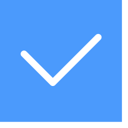 Multi-select Check Icon, multi-select,checkmark,blue