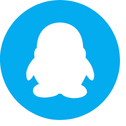 QQ Icon, QQ,character,blue