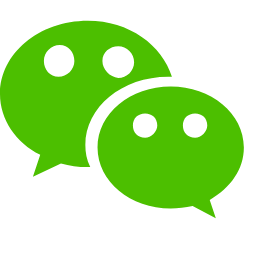WeChat Icon, WeChat,chat bubbles,green
