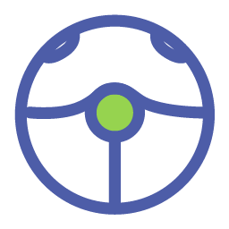 Duo - Color Designated Driving Service Icon, designated driving,duo - color,service