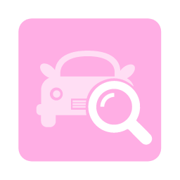 Colored Car Inspection Icon, car inspection,colored,check