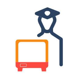 Going to School Icon, school,bus,travel