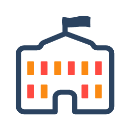 Government Agency Icon, government,agency,building