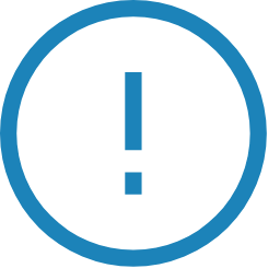 Exclamation Icon (Blue) Icon, exclamation,alert