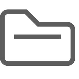 Folder Icon (Gray) Icon, folder,gray