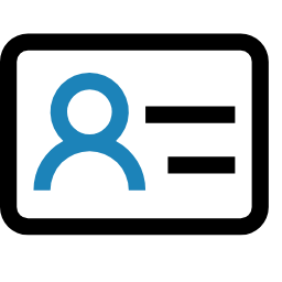 ID Card Icon, ID card,identification
