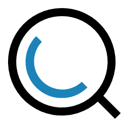 Search Icon (Blue) Icon, search,blue