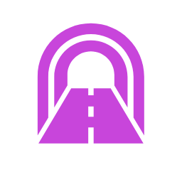 Extra - Long Tunnel Icon, extra - long tunnel,traffic