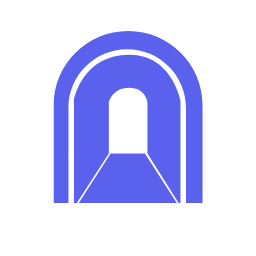 Medium Tunnel Icon, medium tunnel,traffic