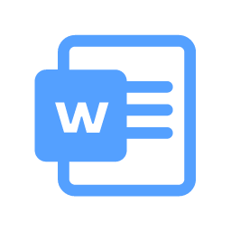Word File Icon, word,file