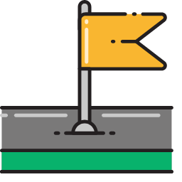 Arrived Destination Flag Icon, destination,flag,arrived