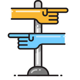 Directions Sign Icon, directions,sign,navigation