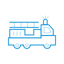 Fire Truck Icon, fire truck,emergency
