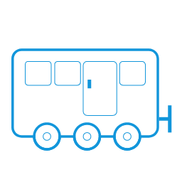 Minibus 2 Icon, minibus,passenger