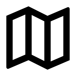 Map 2 Line Icon, map,line