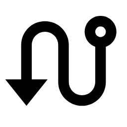 Route Line Icon, route,direction