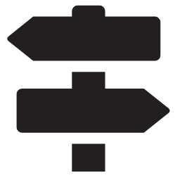 Directions Sign Icon, directions,sign,navigation