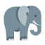 Elephant Icon, elephant,animal,mammal