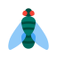 Fly Icon, animal,fly,insect