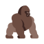 Gorilla Icon, gorilla,animal,mammal