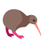 Kiwi Bird Icon, animal,bird,kiwi