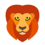 Lion Head Icon, lion,animal,mammal