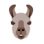 Llama Head Icon, llama,animal,mammal