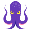 Octopus Icon, animal,marine,octopus