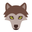 Wolf Head Icon, wolf,animal,mammal