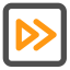 Fast Forward Icon, fast forward,media