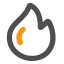 Hot Icon, hot,flame