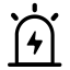 Ping An Bell Icon, safety alarm,bell,lightning