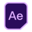 Adobe AE Icon, Adobe AE,motion,Adobe