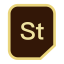Adobe ST Icon, Adobe ST,software,Adobe