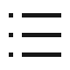 List Icon, list,menu