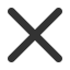 Close Icon, close,X - shaped