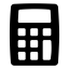 Estimate Calculator (Filled) Icon, calculator,estimate