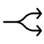 Fork Arrows Icon, arrows,fork