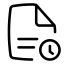 Retainer Invoice Icon, document,finance,retainer invoice