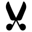 Scissor (Filled) Icon, cut,scissor